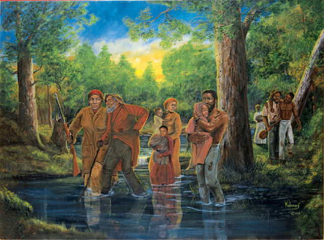 Harriet freed 800 people total