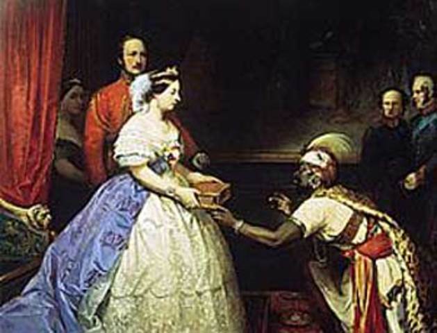 Victoria becomes Empress of India