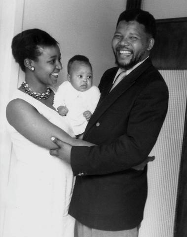 Mandela's first child was born