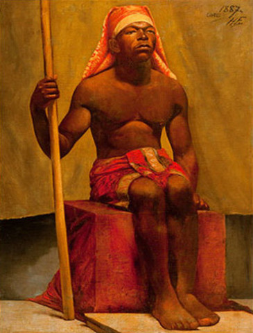 Honório Esteves, Pastor Egipcio, 1887.