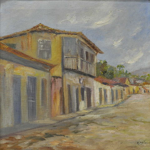 Aníbal Mattos, Rua de Cidade Colonial, 1926.