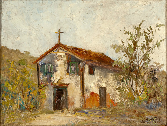 Aníbal Mattos, Antiga Capela de Sabará, 1928.