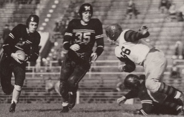 first football game ever played