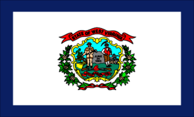 West Virginia becomes apart of the Union