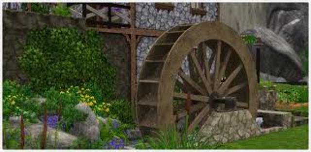 La rueda hidraúlica