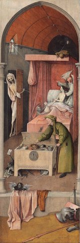 Death and the Miser - Hieronymus Bosch