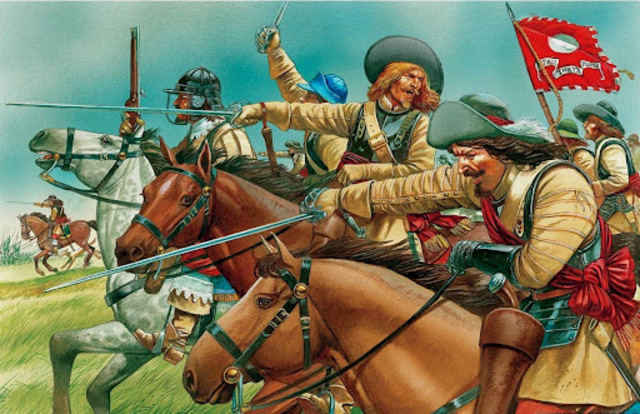 Cromwell Smahed Royalists.