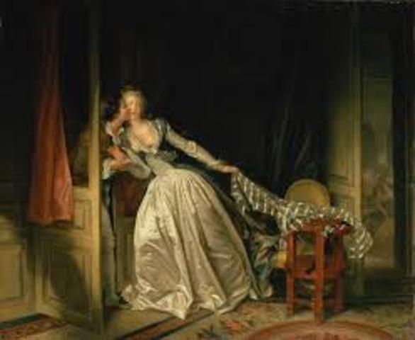 The Stolen Kiss - Fragonard