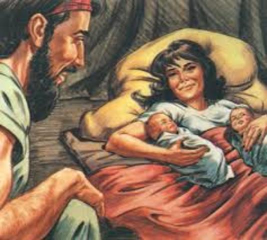 Esau and Jacob are born