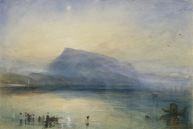 Blue Rigi, Sunrise - J.M.W. Turner