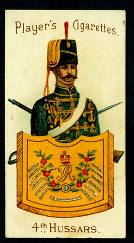 Joins Fourth Hussars