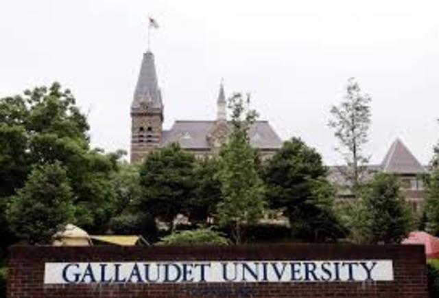 Gallaudet University Opens