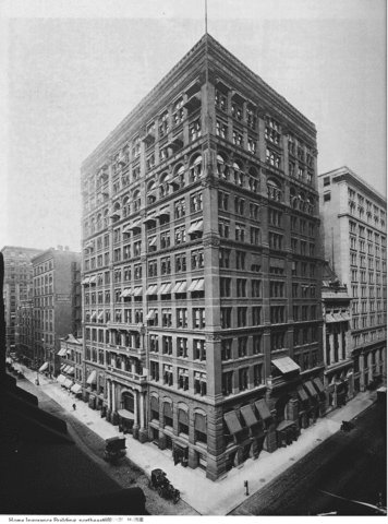1st skyscraper built in Chicago