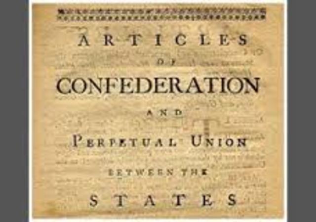 Articles of Confederation adopted