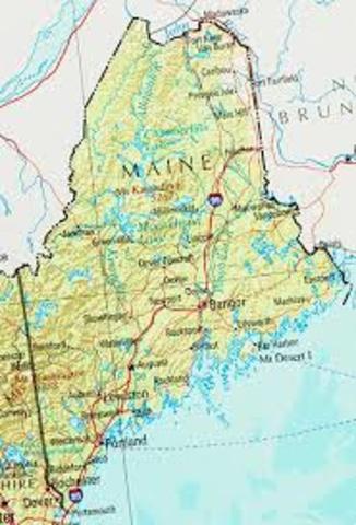 Maine founded