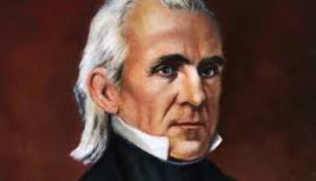 James K. Polk becomes president