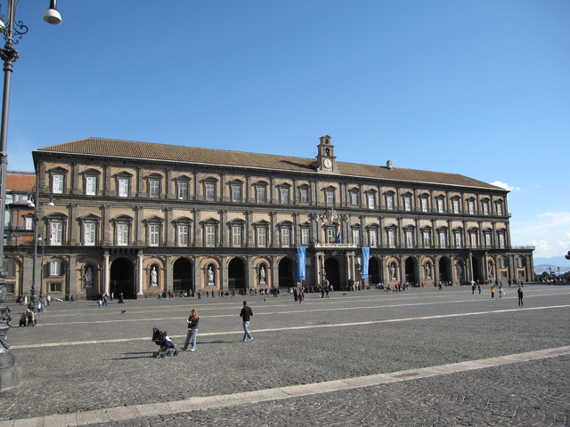 Building of Royal Palace in Naples Begins