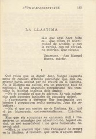 Fitxer de lectura de Salvador Espriu