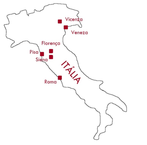 o cavaleiro, no meio da sua viagem decide fazer um desvio e conhecer Florença.