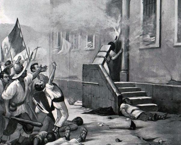 Mexican insurgents tried to conquer Guanajuato