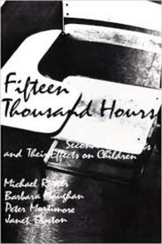 Michael Rutter's Fifteen Thousand Hours