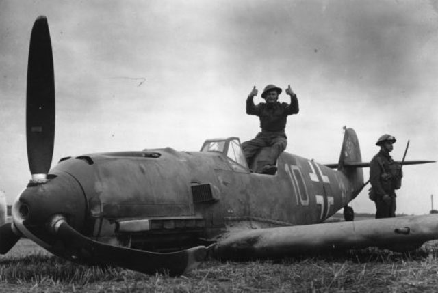 The Luftwaffe started laying mines around Britain
