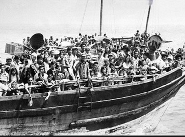 "Boat People" flee Vietnam