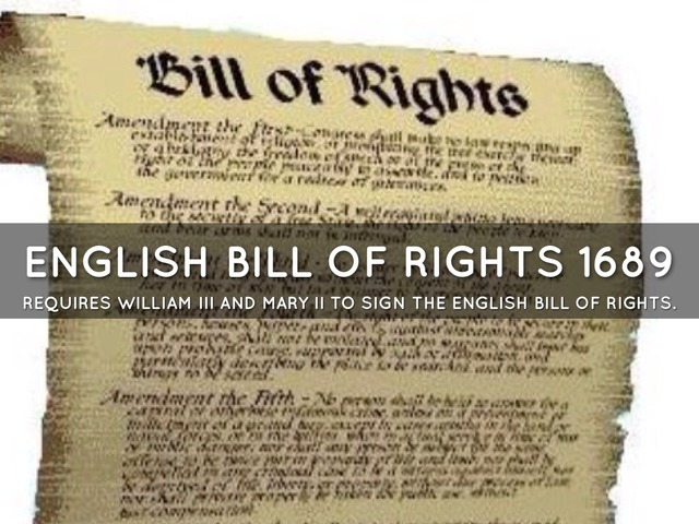 The English Bill of Rights