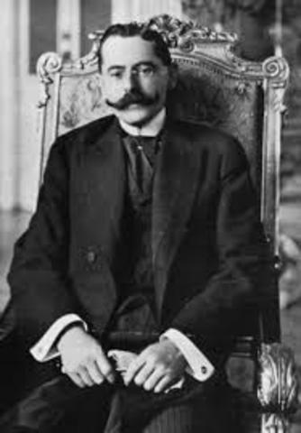 Francisco Carvajal asume la Presidencia de mexico