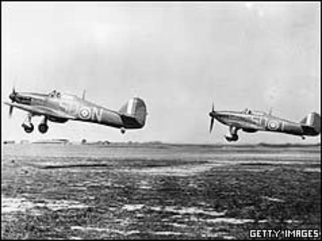 Victory for RAF in Battle of Britain