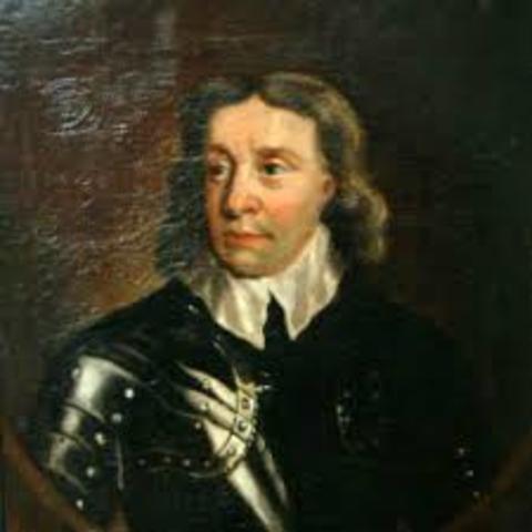 The Death of Oliver Cronwell