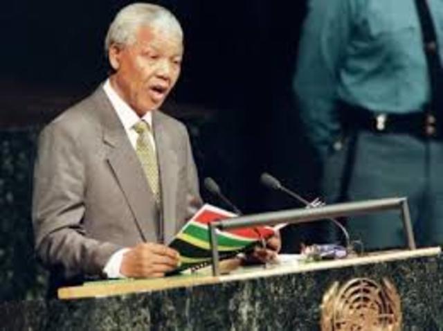 Mandela's Presidental Term Ends