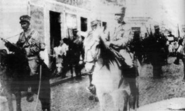 Alvarado entra a Merida