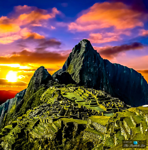 Pinnacle of Incan Empire In Peru