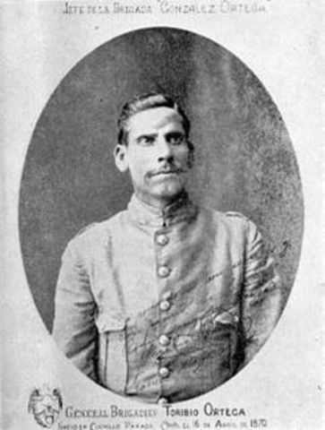 Batalla de Cuchillo Parado, se levanta en armas Toribio Ortega Ramírez.