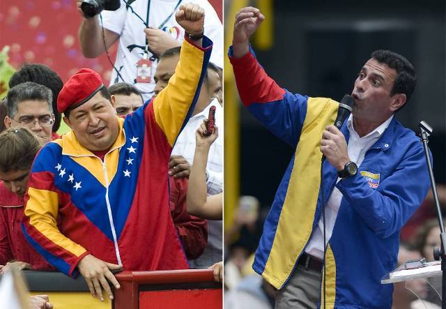 Presidenciales: Chávez-Capriles
