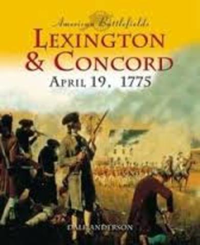 Battle of lexington and Concord