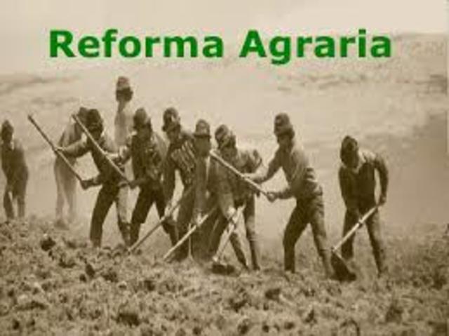 La Reforma Agraria antecesor de conflictos