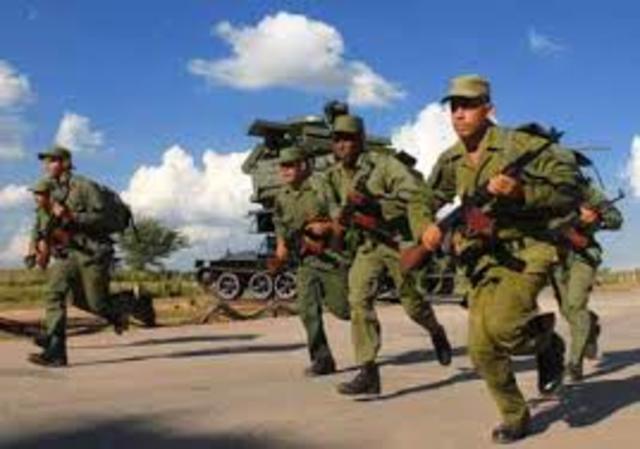 l presidente Belaunde envía a las FF AA al campo para combatir al grupo terrorista