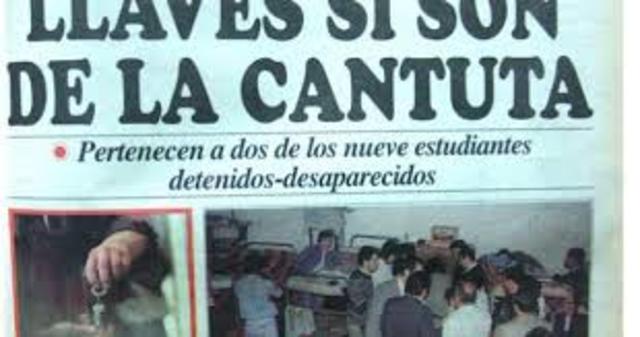 Masacre de La Cantuta. El Grupo Colina