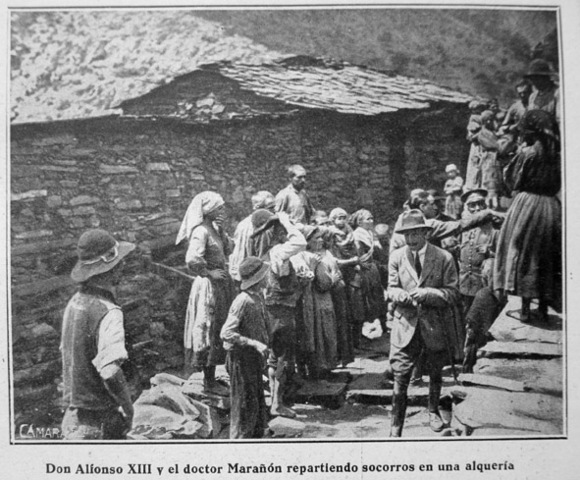 Alfonso XIII visita Las Hurdes.
