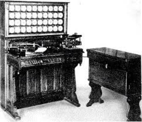 Hollerith - máquina tabuladora