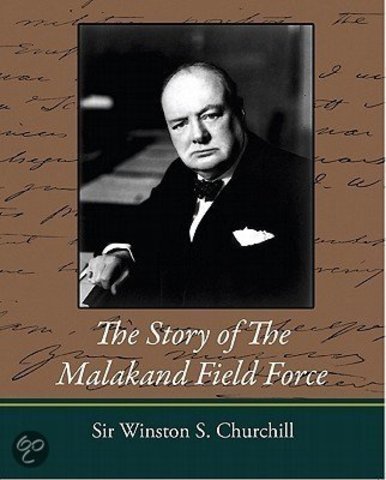 Churchill writes his first book