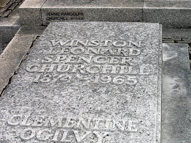 Winston Churchill dies of a stroke