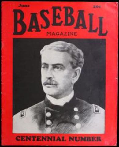 Baseball is invented