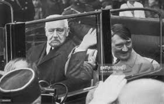 Adolph Hitler Becomes Chancellor of Germany