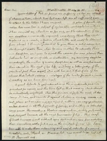 Thomas Jefferson purposes "Two-track Education System"