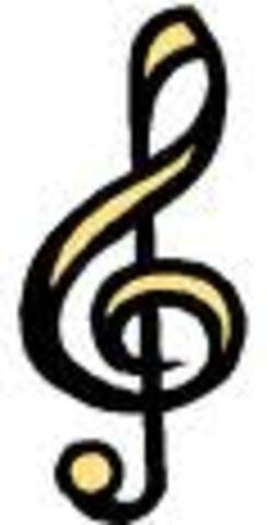 Empezó a estudiar música