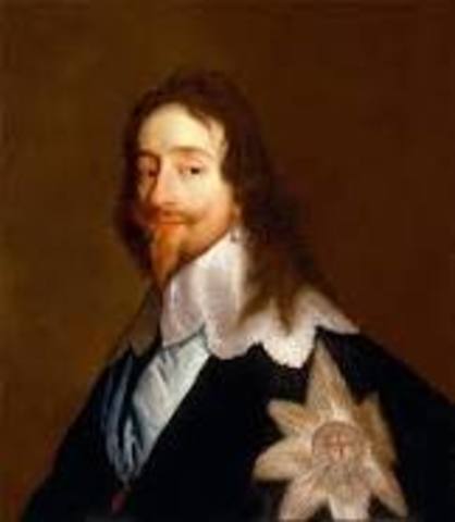 Charles 1 begin's to lead the country