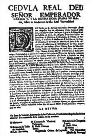 CREACION DE UNIVERSIDAD EN PERU